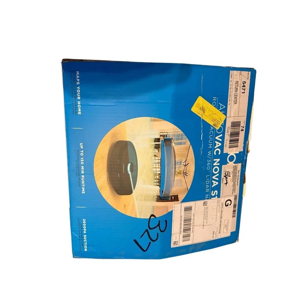 iHome AutoVac Nova S1 Pro Robot Vacuum / Must Read Description/ For Use Or Parts